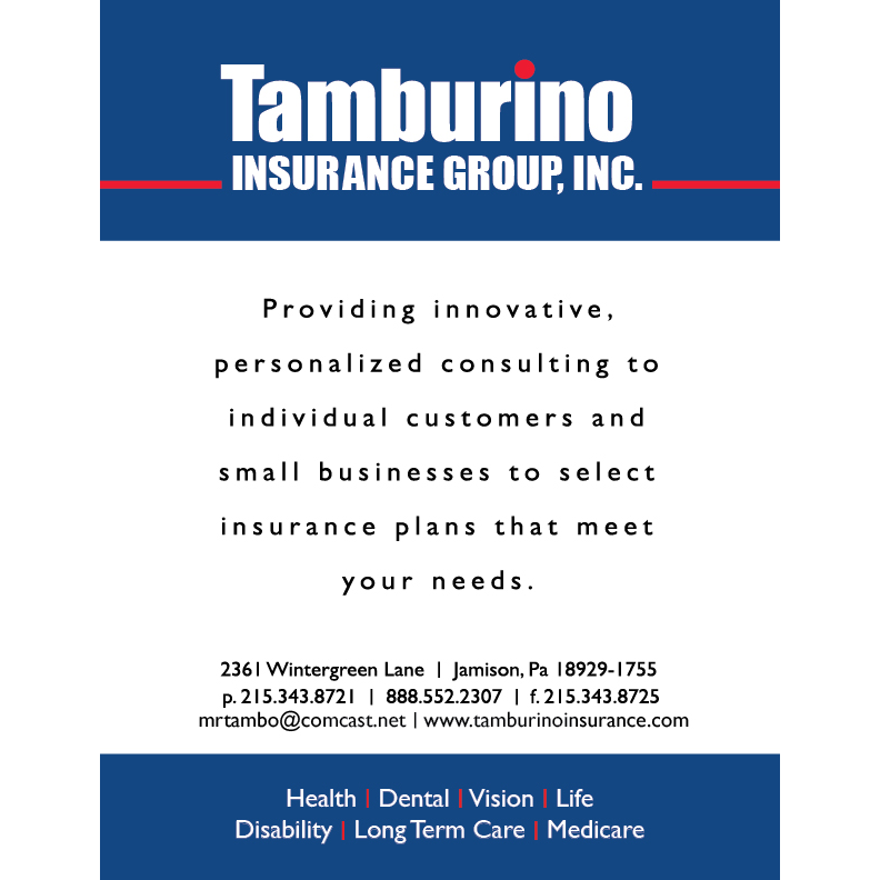 Tamburino Insurance Group Inc | 2361 Wintergreen Ln, Jamison, PA 18929, USA | Phone: (215) 343-8721