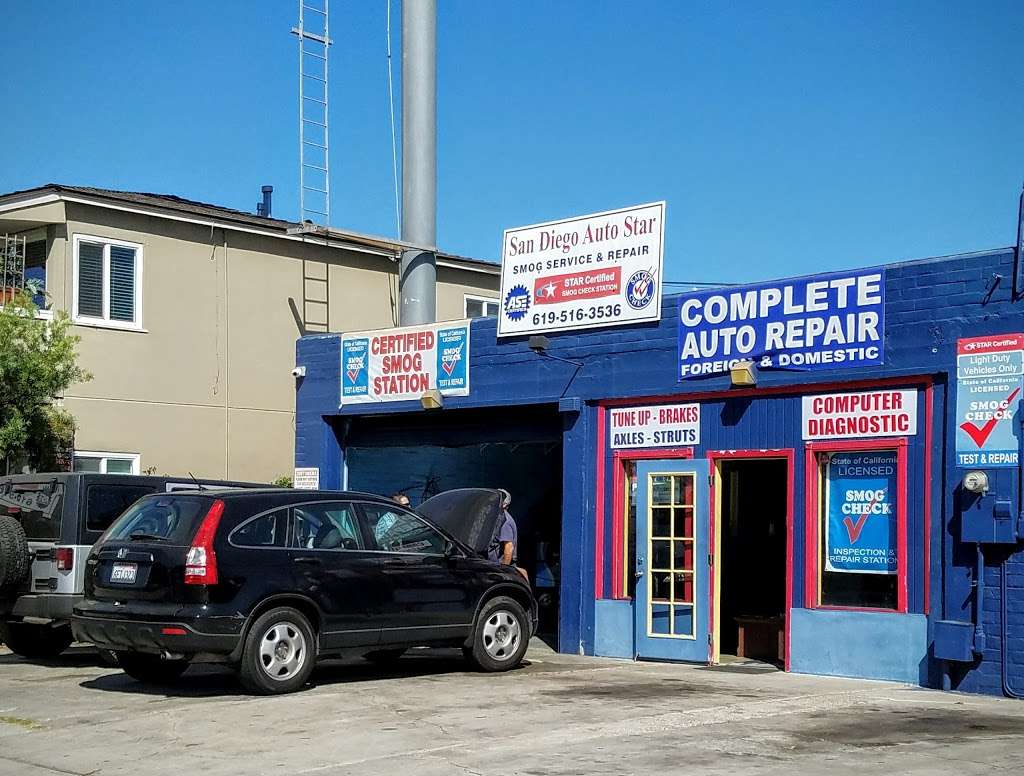 San Diego Auto Star Smog Service & Repair | 2912 Adams Ave, San Diego, CA 92116, USA | Phone: (619) 516-3536