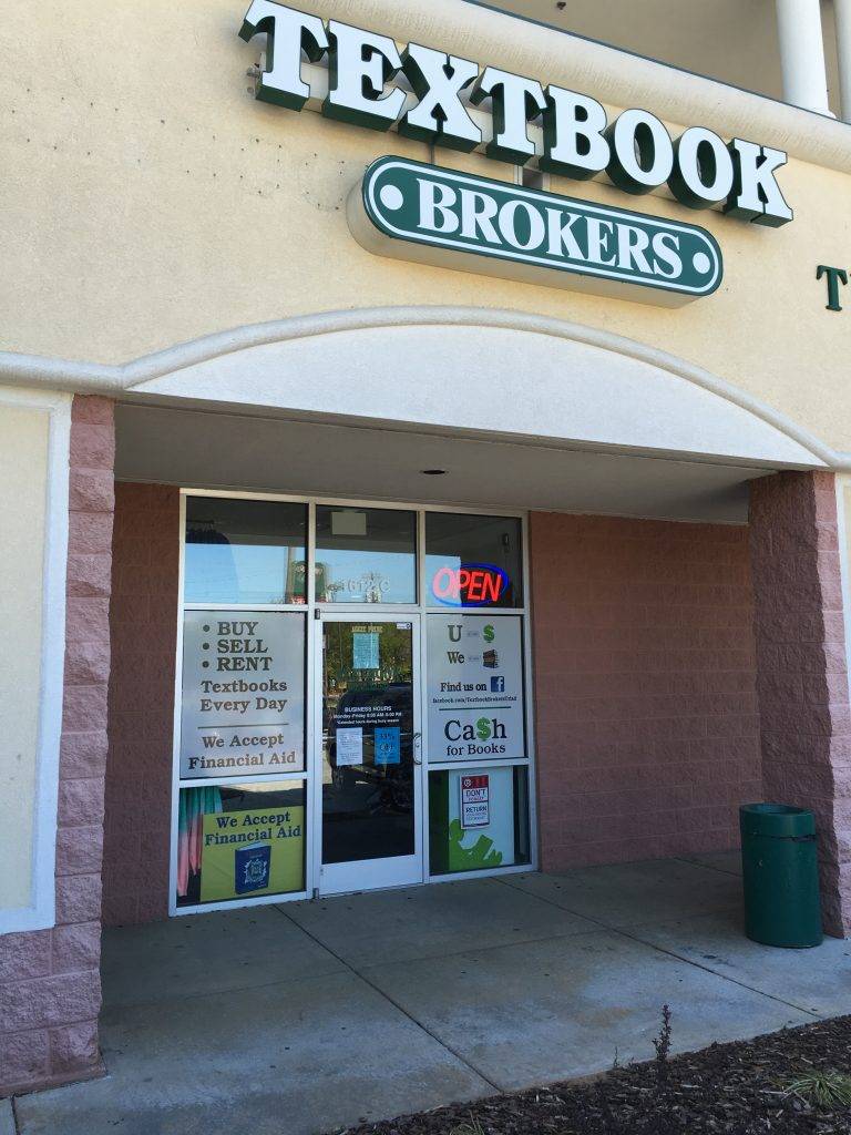 Textbook Brokers - Greensboro | 1612 E Market St, Greensboro, NC 27401 | Phone: (336) 617-0316