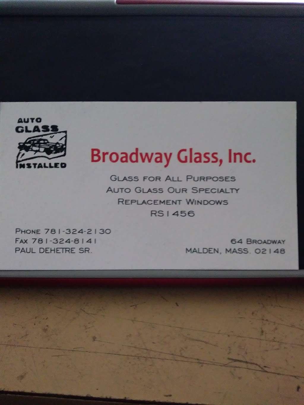 Broadway Glass Inc | 64 Broadway, Malden, MA 02148, USA | Phone: (781) 324-2130