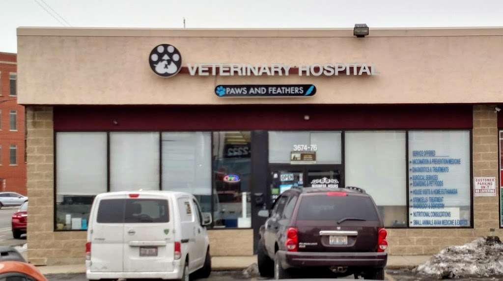 Paws and Feathers Veterinary Clinic Inc | 3674 N Elston Ave, Chicago, IL 60618, USA | Phone: (773) 866-1351
