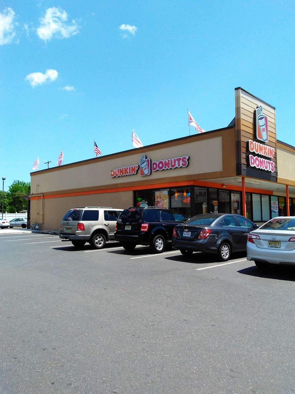 Dunkin Donuts | 492 Joline Ave #12, Long Branch, NJ 07740, USA | Phone: (732) 870-2303