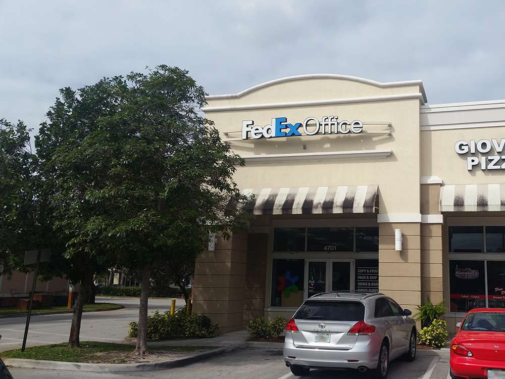 FedEx Office Print & Ship Center | 4701 N, State Rd 7, Coral Springs, FL 33073 | Phone: (954) 345-1474