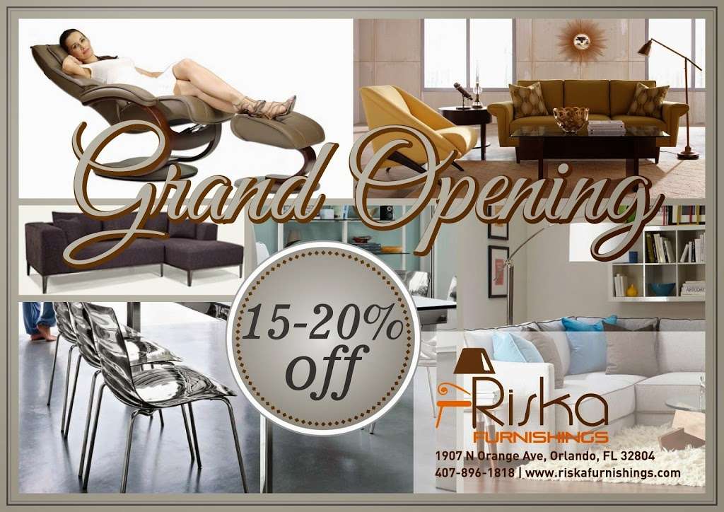 Riska Furnishings | 1907 N Orange Ave, Orlando, FL 32804 | Phone: (407) 896-1818