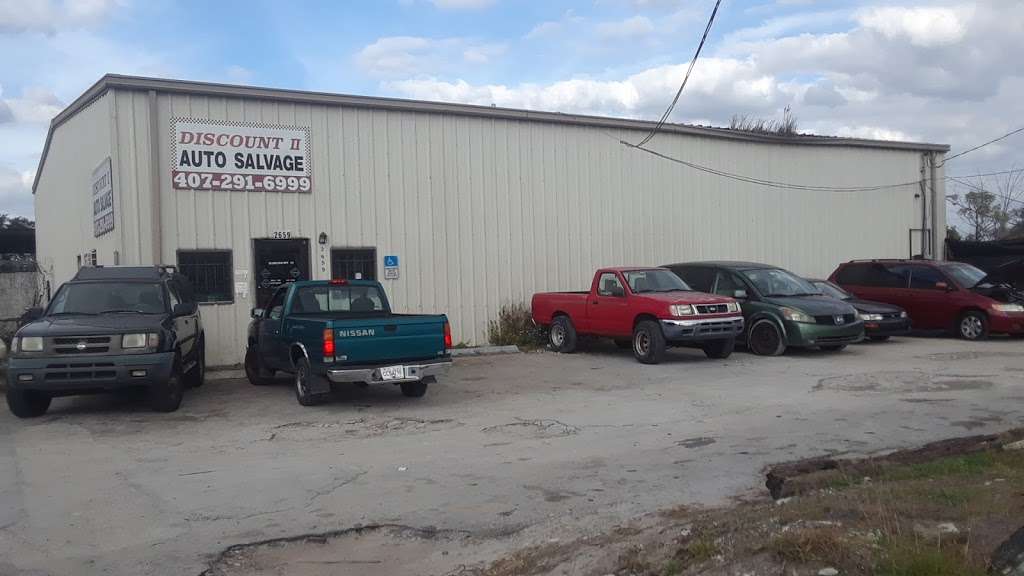 Discount II Auto Salvage | 2659 Apopka Blvd, Apopka, FL 32703, USA | Phone: (407) 291-6999