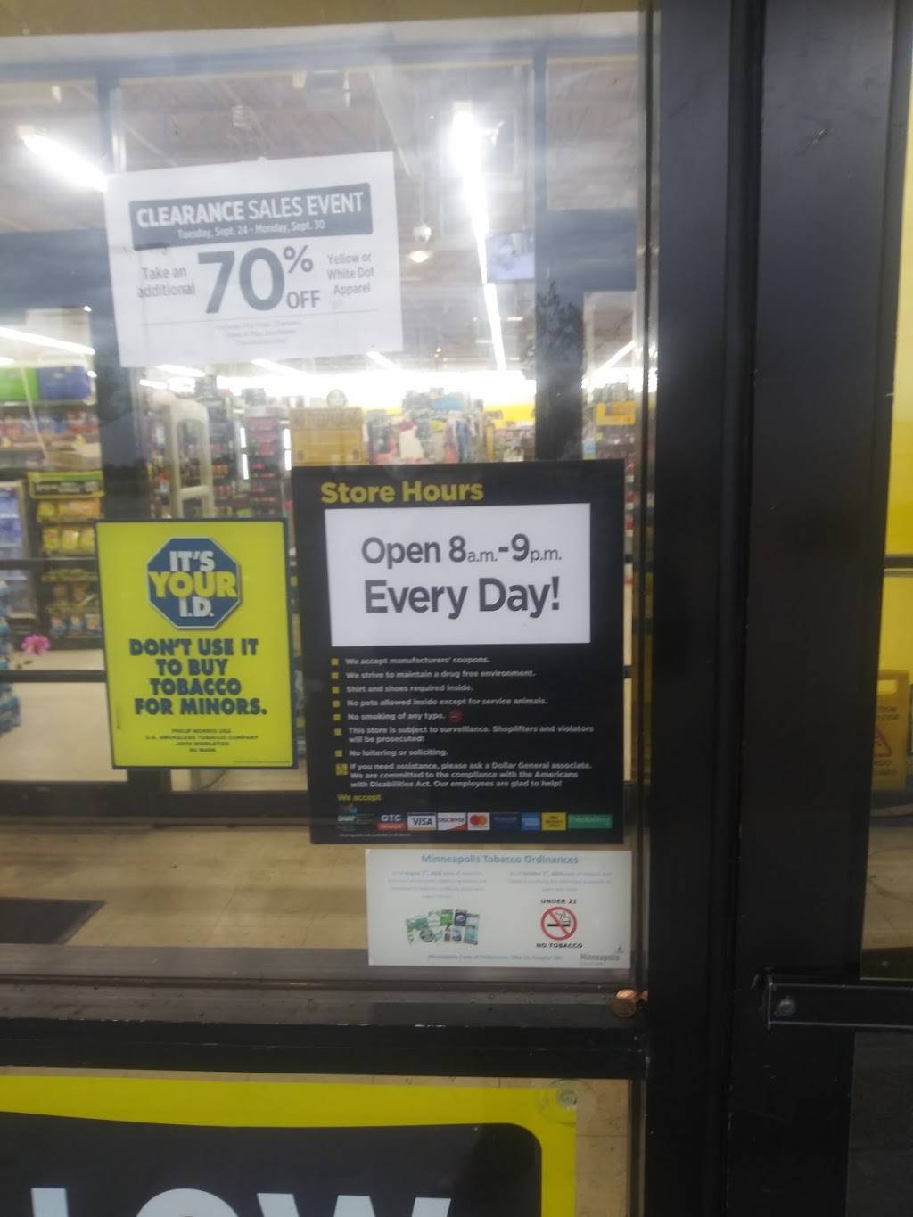 Dollar General | 505 W Broadway Ave, Minneapolis, MN 55411, USA | Phone: (612) 492-1940