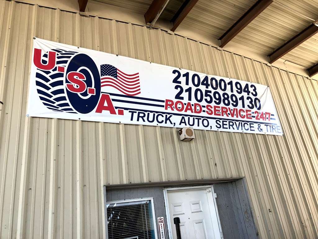 USA Truck & Tire Shop, Diesel Mechanic | 11620 Fischer Rd suite A, Von Ormy, TX 78073 | Phone: (210) 400-1943