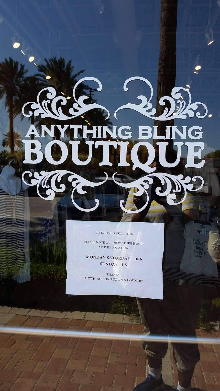 Anything Bling Boutique | 791 Town and Country Blvd, Houston, TX 77024, USA | Phone: (713) 464-8844