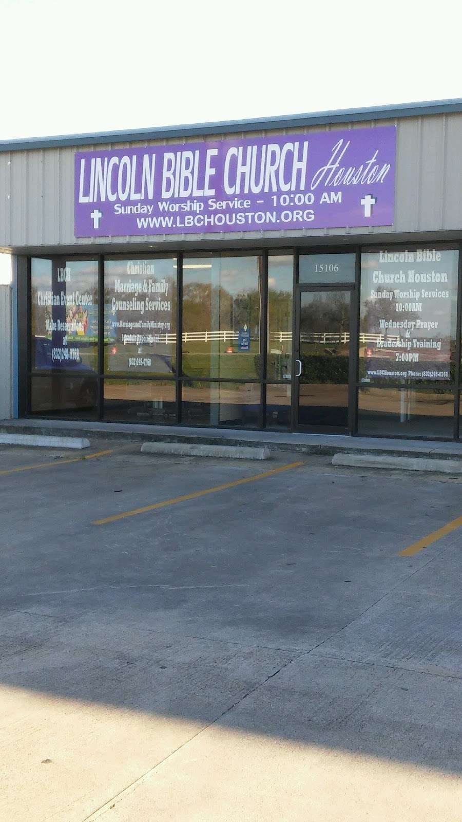 Lincoln Bible Church Houston | 15106 Texas 6, Missouri City, TX 77459, USA | Phone: (832) 539-1215
