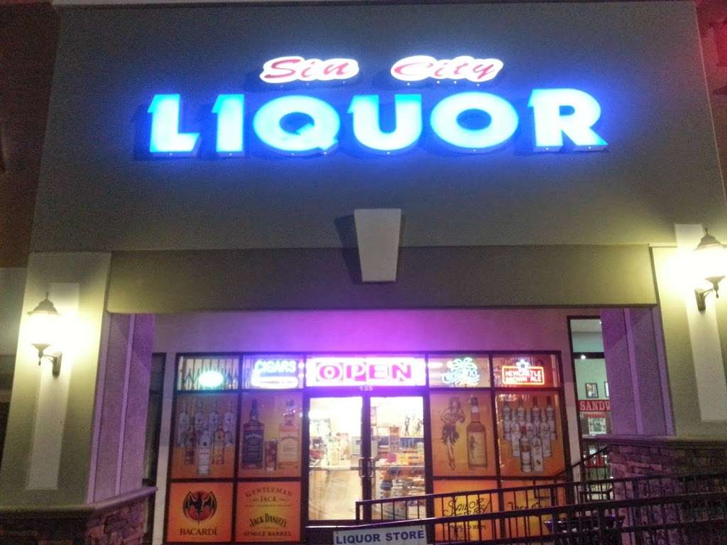 Sin City Liquor | 72 W Horizon Ridge Pkwy, Henderson, NV 89012, USA | Phone: (702) 558-3200