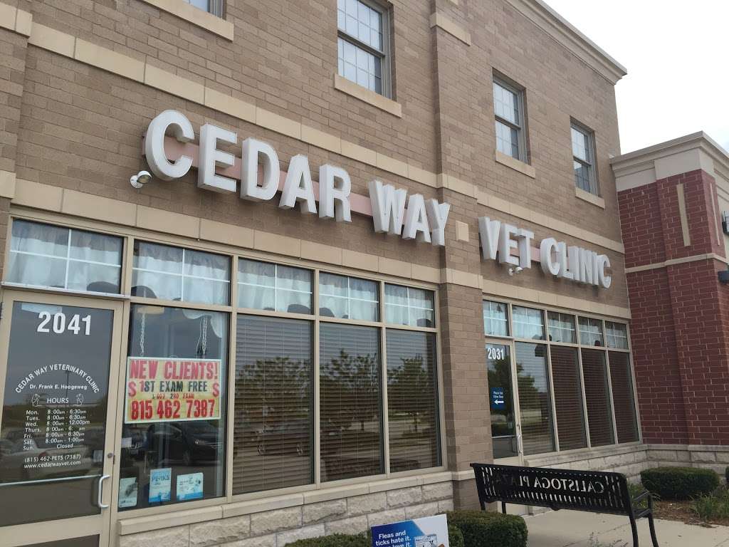 Cedar Way Veterinary Clinic | 2041 Calistoga Dr, New Lenox, IL 60451, USA | Phone: (815) 462-7387