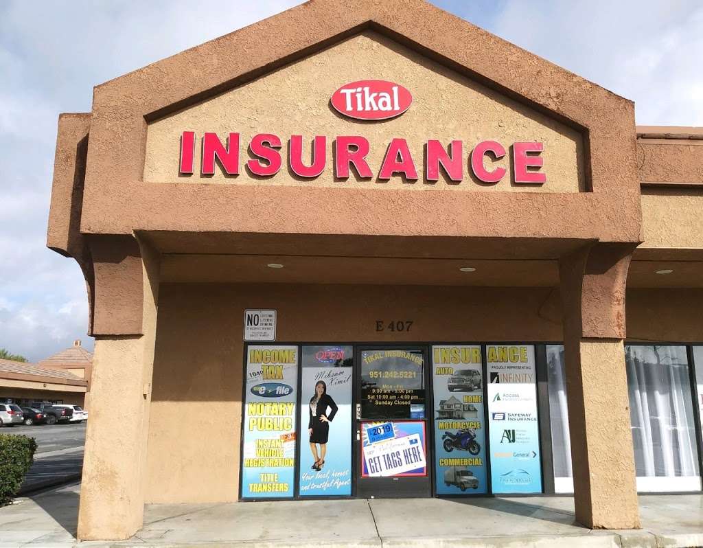 Tikal Insurance Services | 13373 Perris Blvd # E407, Moreno Valley, CA 92553, USA | Phone: (951) 242-5221