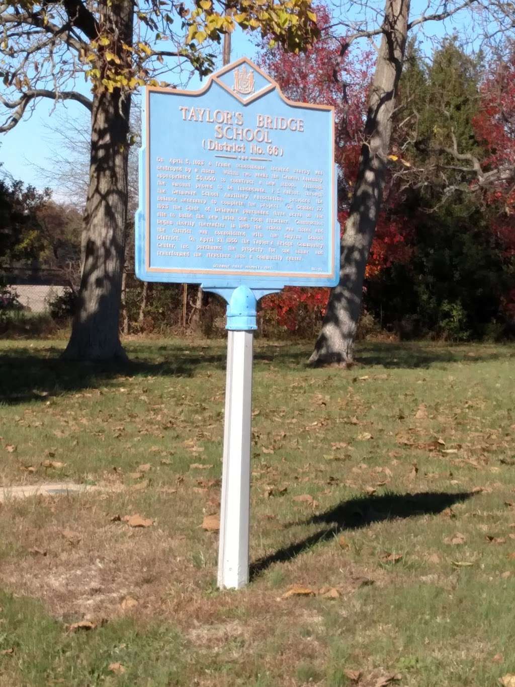 Taylors Bridge School | 101-105 Fleming Landing Rd, Townsend, DE 19734, USA