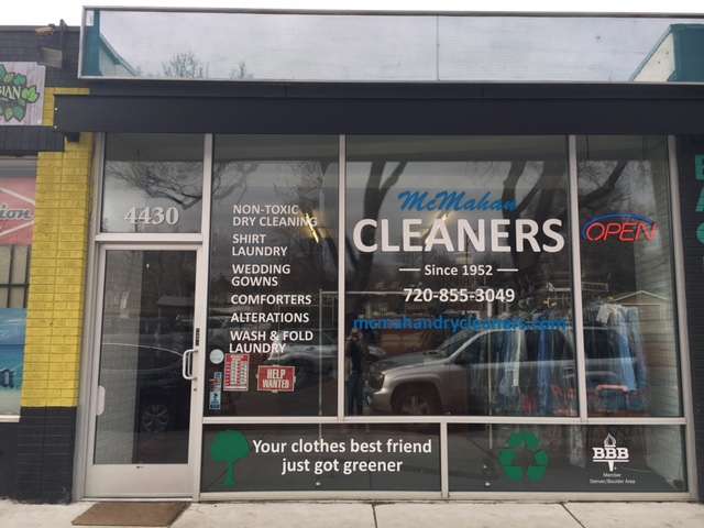 McMahan Cleaners | 4430 W 29th Ave, Denver, CO 80212 | Phone: (720) 855-3049