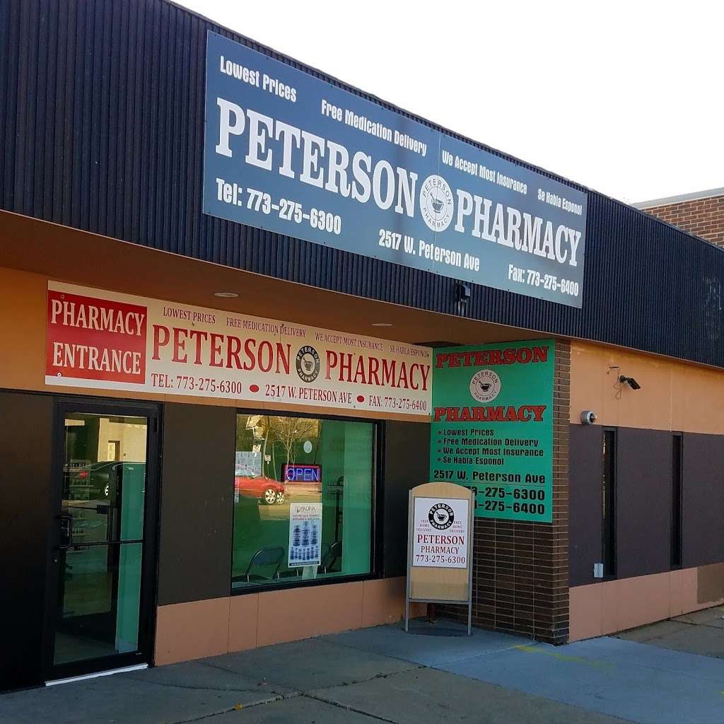 Peterson Pharmacy | 2517 W Peterson Ave, Chicago, IL 60659 | Phone: (773) 275-6300