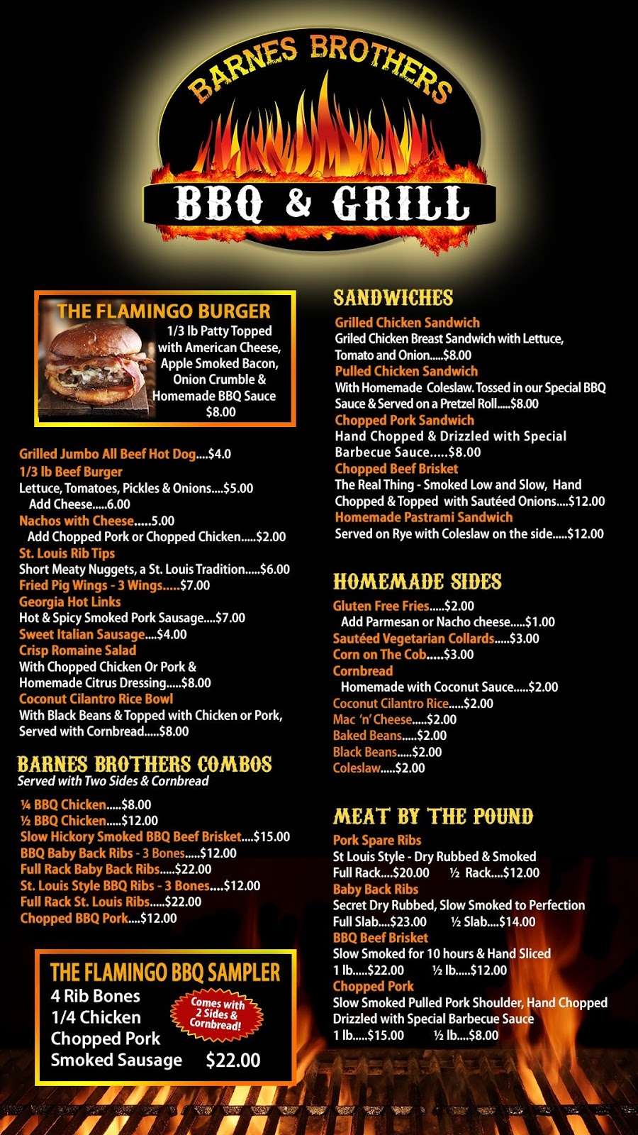 Barnes Brothers BBQ&Grill | 1655 S Flamingo Rd, Davie, FL 33325 | Phone: (954) 275-5269