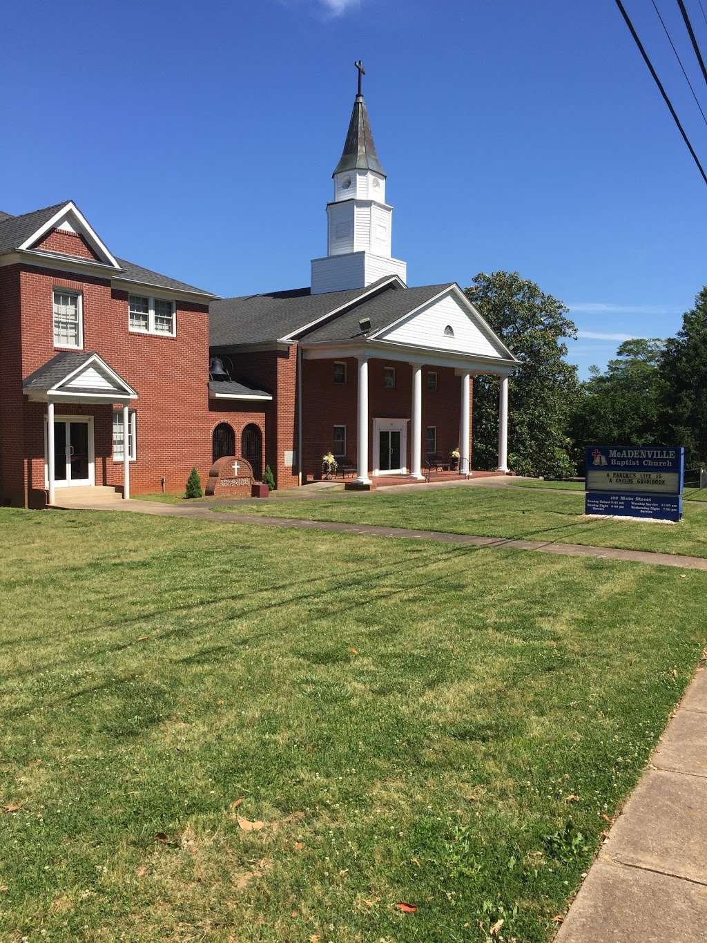 Mc Adenville Baptist Church | 192 Main St, McAdenville, NC 28101, USA | Phone: (704) 824-2740
