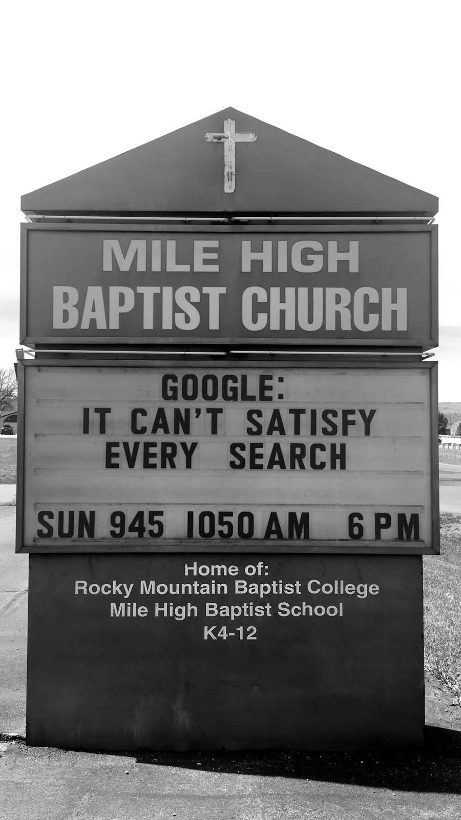 Mile High Baptist Church | 8100 W Hampden Ave, Denver, CO 80227 | Phone: (303) 986-2183