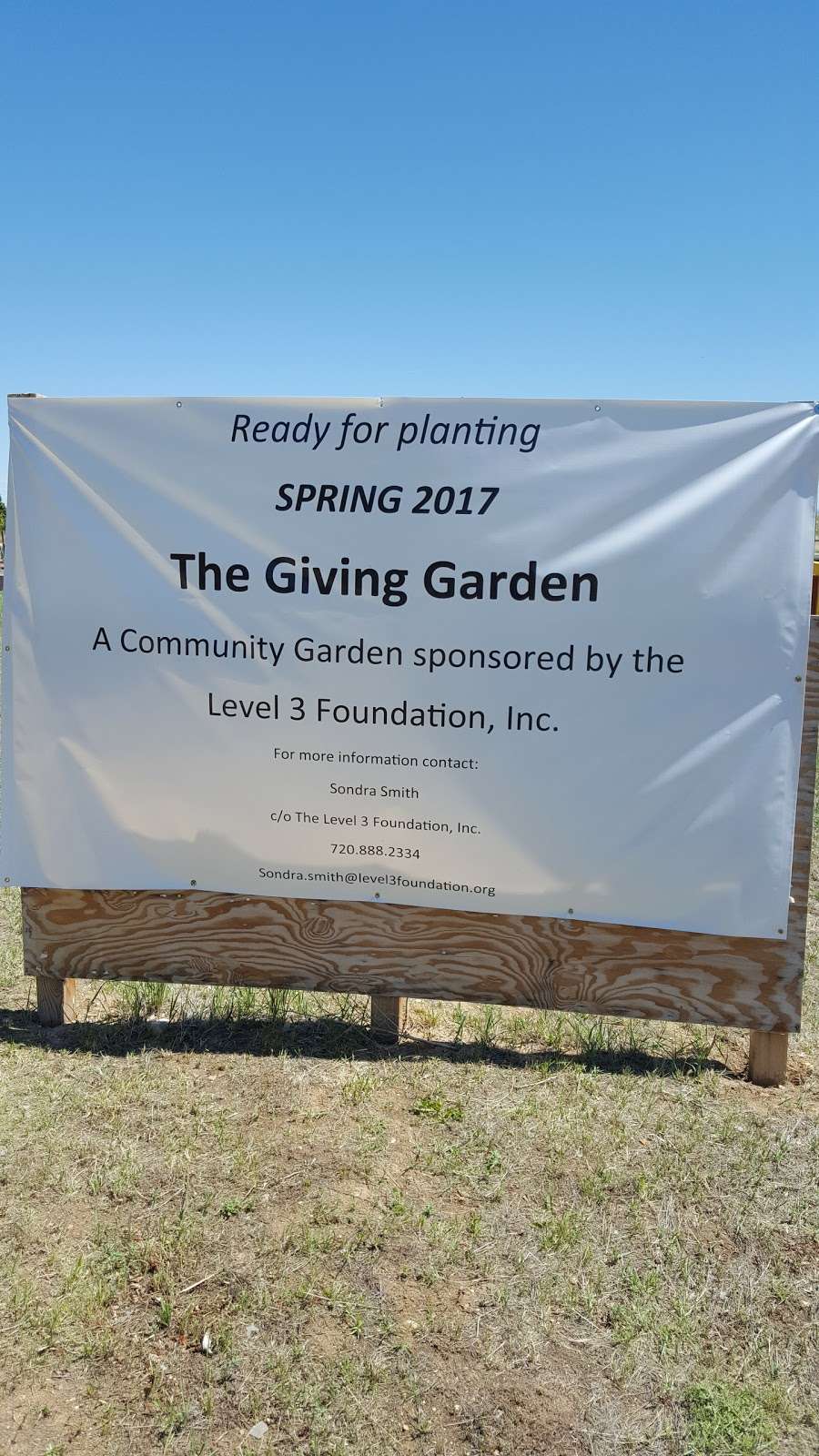 The Giving Garden by The Level 3 Foundation | 10700 Ridge Pkwy, Broomfield, CO 80021