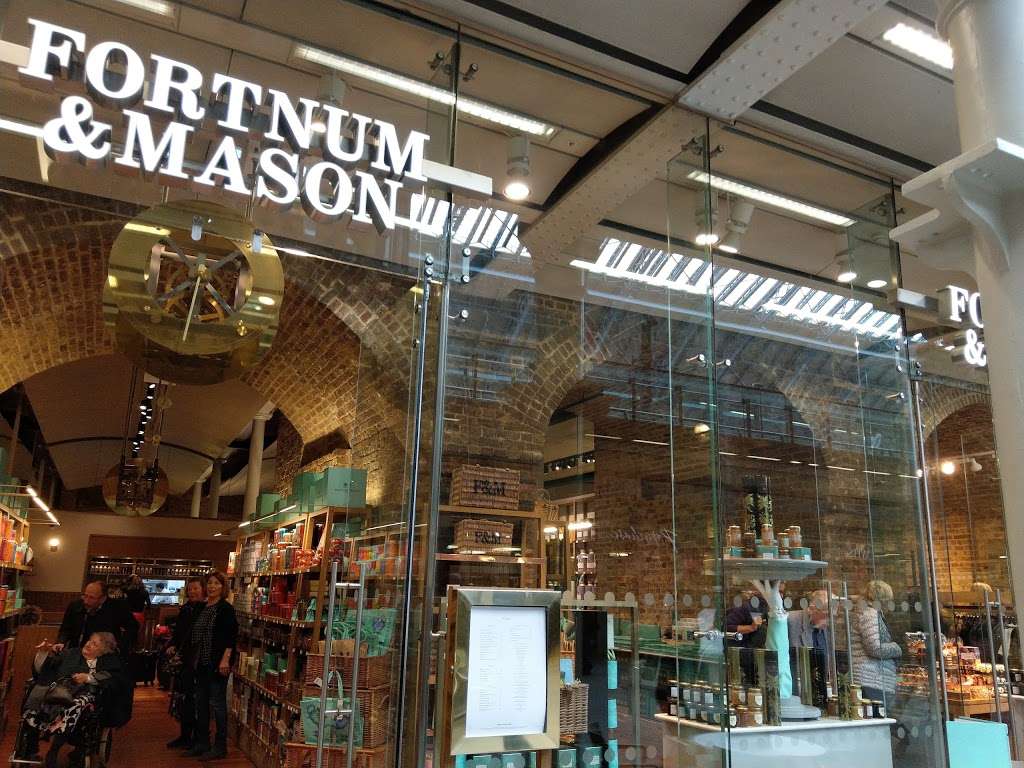 Fortnum & Mason | 1A, St Pancras International Station, Pancras Rd, Kings Cross, London N1C 4QP, UK | Phone: 020 7734 8040