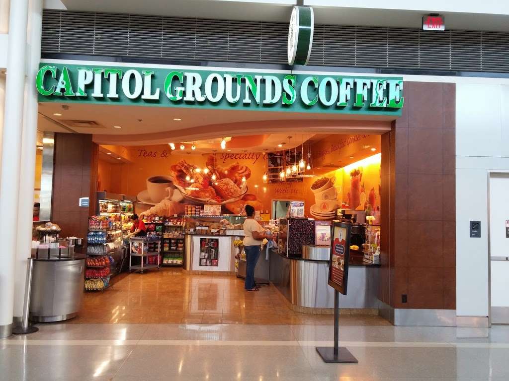 Capitol Grounds Coffee | Washington Dulles International Airport Concourse B, 1 Saarinen Cir, Sterling, VA 20166 | Phone: (703) 661-0999