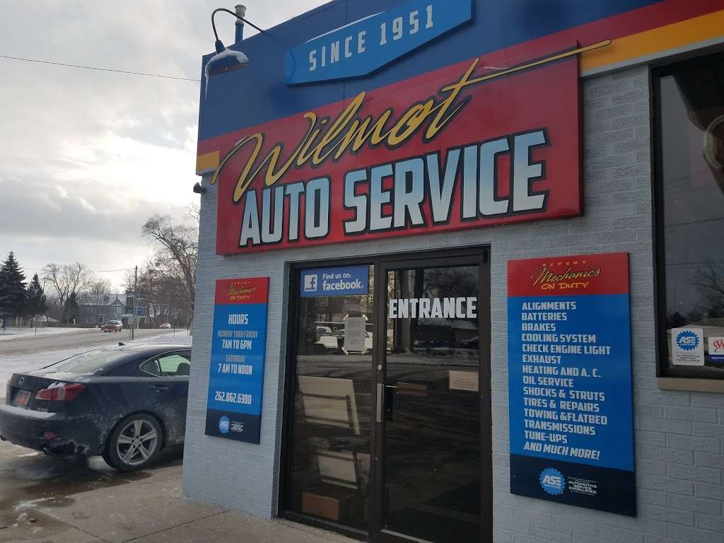 Wilmot Auto Service | 11307 Fox River Rd, Wilmot, WI 53192 | Phone: (262) 862-6300