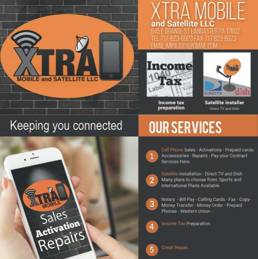 Xtra Mobile & Satellite LLC | 645 E Orange St, Lancaster, PA 17602, USA | Phone: (717) 823-6280