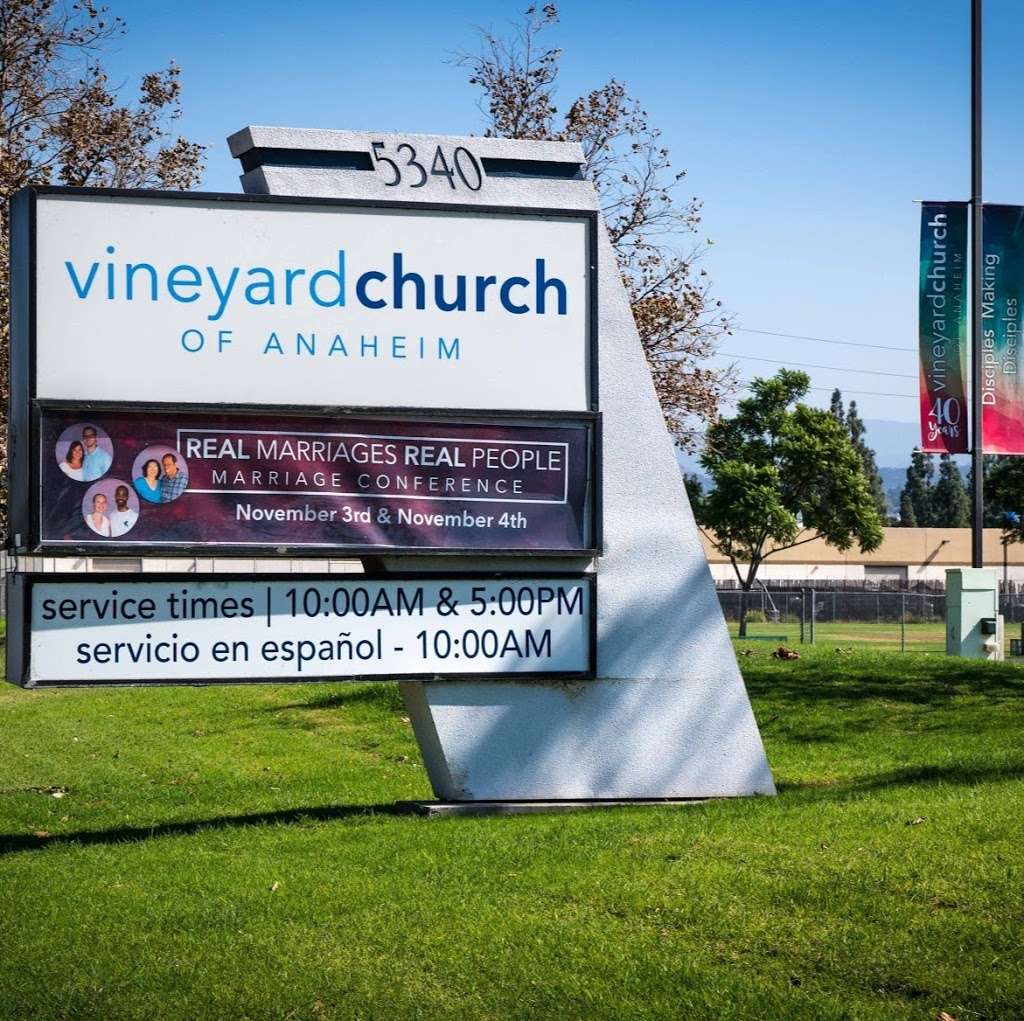Vineyard Church of Anaheim | 5340 E La Palma Ave, Anaheim, CA 92807, USA | Phone: (714) 777-4777