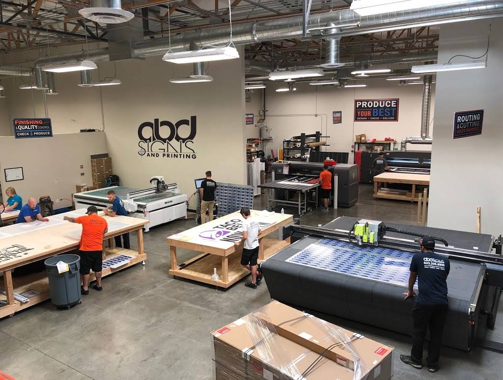 ABD Signs & Printing | 8945 W Larkspur Dr #103, Peoria, AZ 85381, USA | Phone: (623) 205-6996