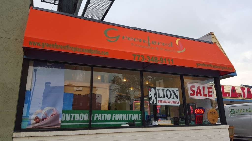 Greenforest Fireplace and Patio | 3105 N Ashland Ave, Chicago, IL 60657 | Phone: (773) 348-9111
