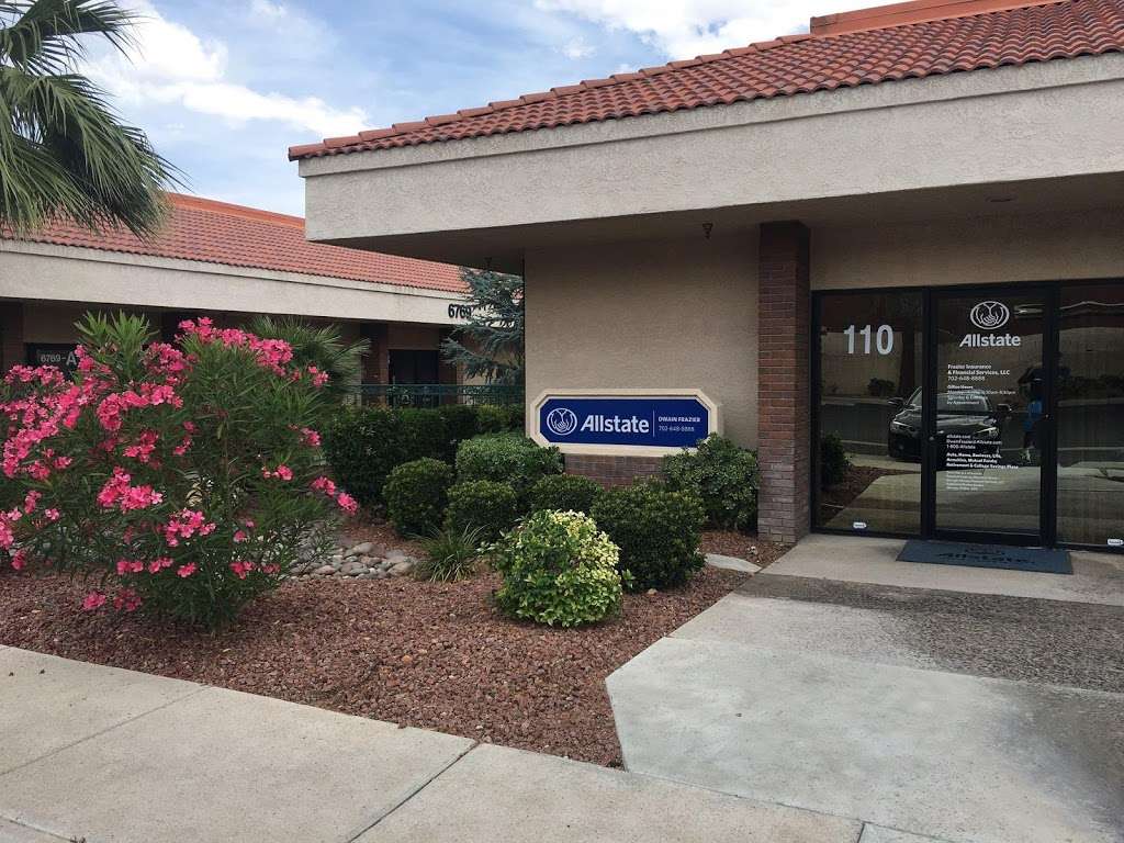 Frazier Insurance & Financial Services: Allstate Insurance | 6767 W Charleston Blvd Ste 110, Las Vegas, NV 89146 | Phone: (702) 648-8888