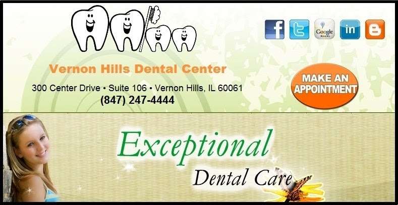 Vernon Hills Dental Center | 300 Center Dr #106, Vernon Hills, IL 60061, USA | Phone: (847) 247-4444