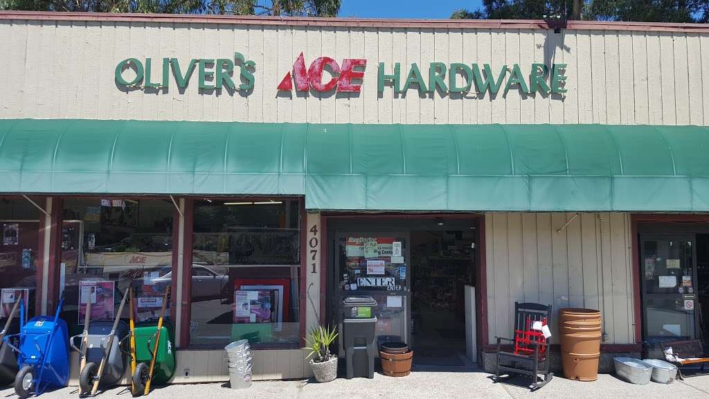 Olivers Ace Hardware | 4071 San Pablo Dam Rd, El Sobrante, CA 94803 | Phone: (510) 223-4450