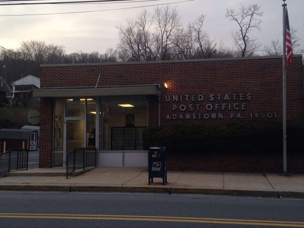 United States Postal Service | 128 W Main St, Adamstown, PA 19501, USA | Phone: (800) 275-8777