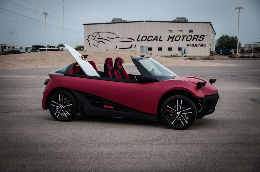 Local Motors | 1576B S Nelson Dr, Chandler, AZ 85226, USA | Phone: (888) 256-2028