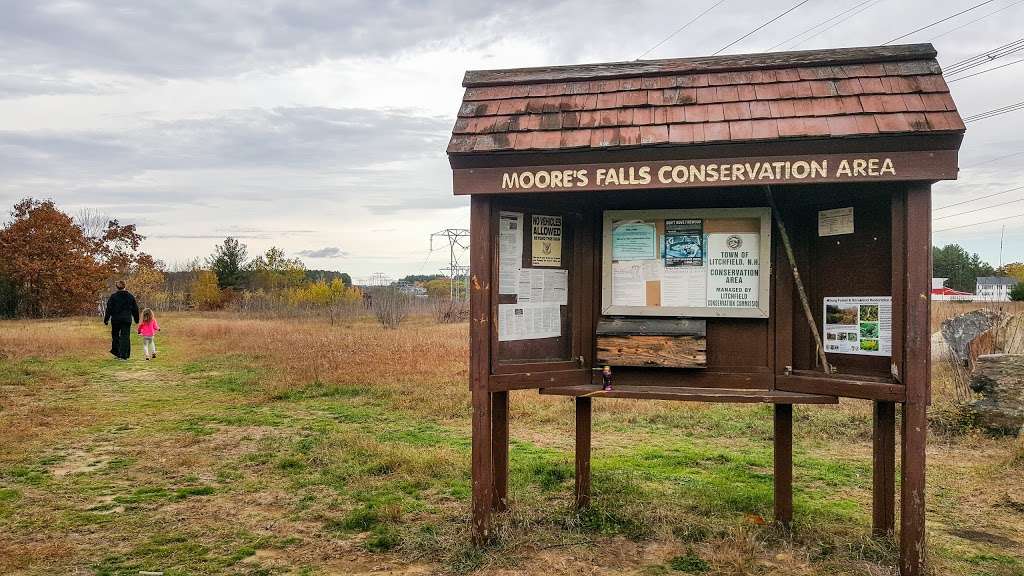 Moores Falls Conservation Area | 530 Charles Bancroft Hwy, Litchfield, NH 03052, USA | Phone: (603) 424-2131