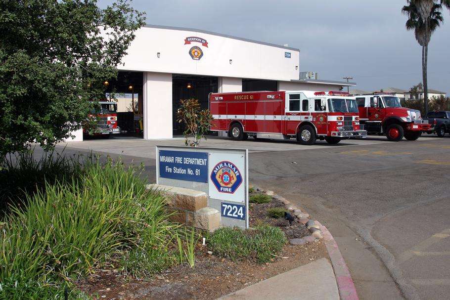 Miramar Fire Department Station 61 | 7224 Mitscher Way, San Diego, CA 92145, USA | Phone: (858) 577-6137