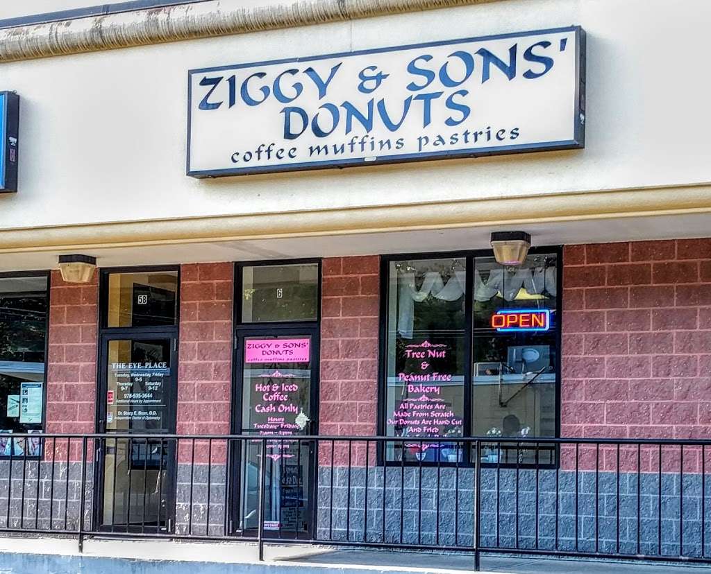 Ziggy & Sons Donuts | 474 Lowell St, Peabody, MA 01960, USA | Phone: (978) 536-9605