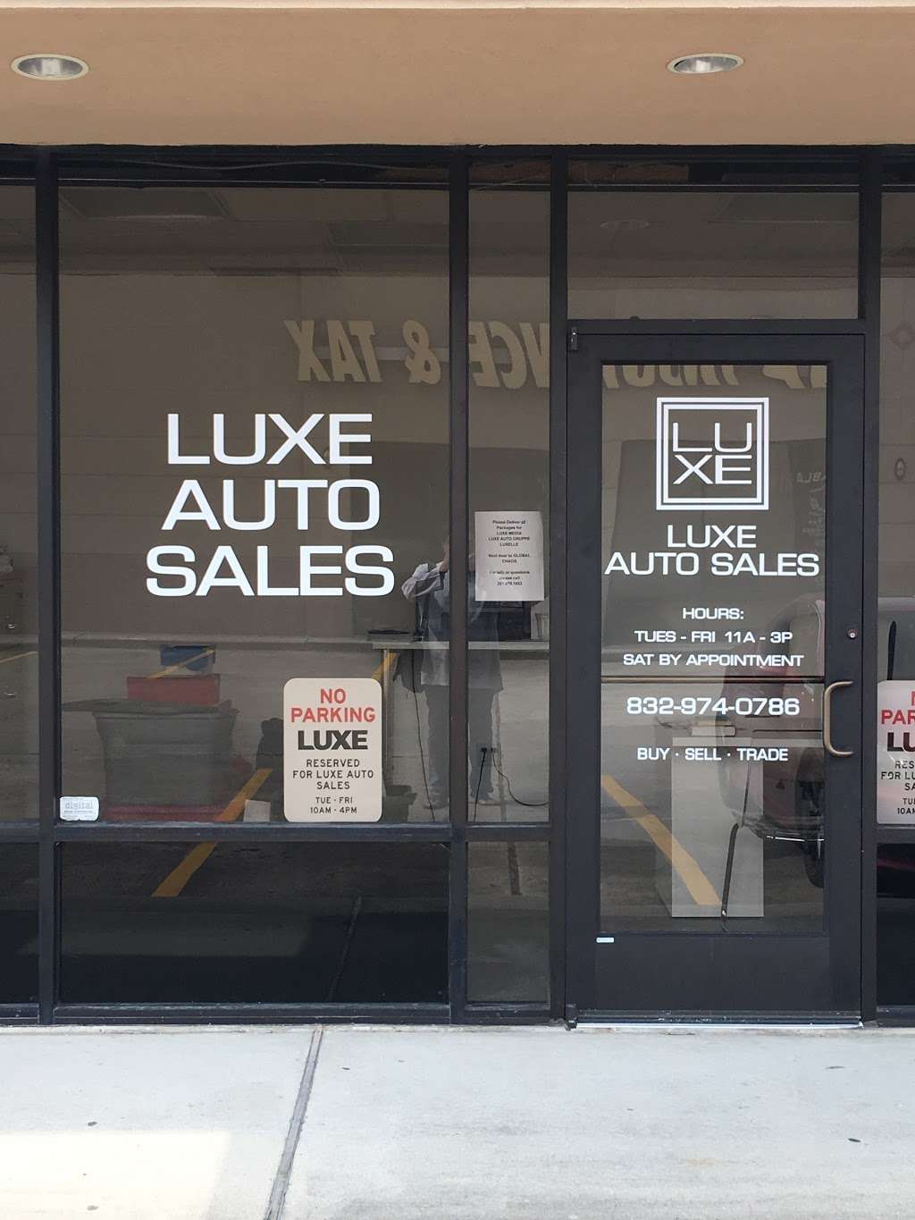 Luxe Auto Sales | 10854 Jones Rd, Houston, TX 77065, USA | Phone: (832) 974-0786