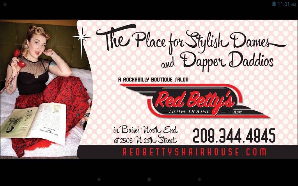 Red Bettys Hair House | 2503 N 28th St, Boise, ID 83703, USA | Phone: (208) 344-4845