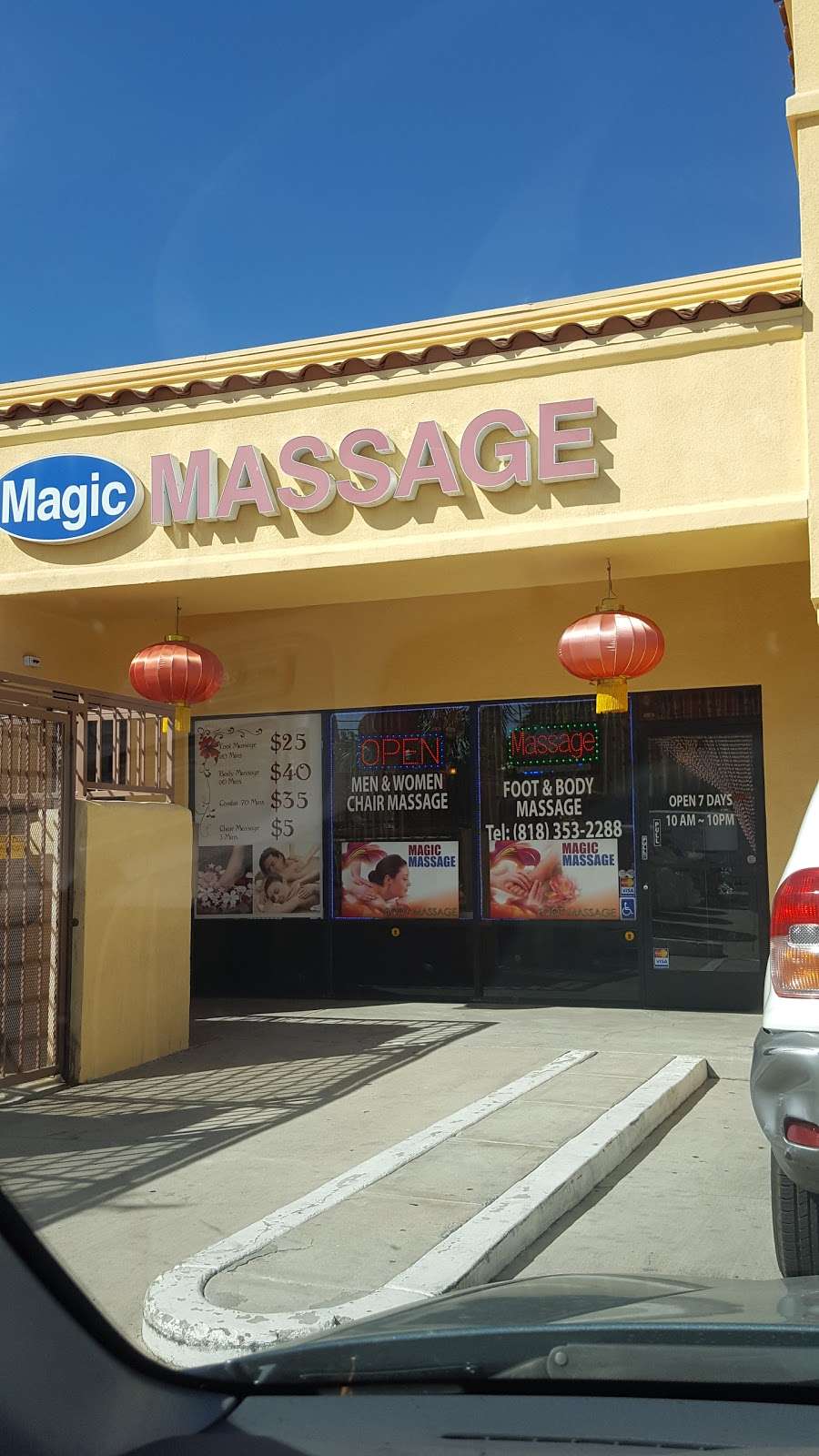 Erotic massage near Sunland