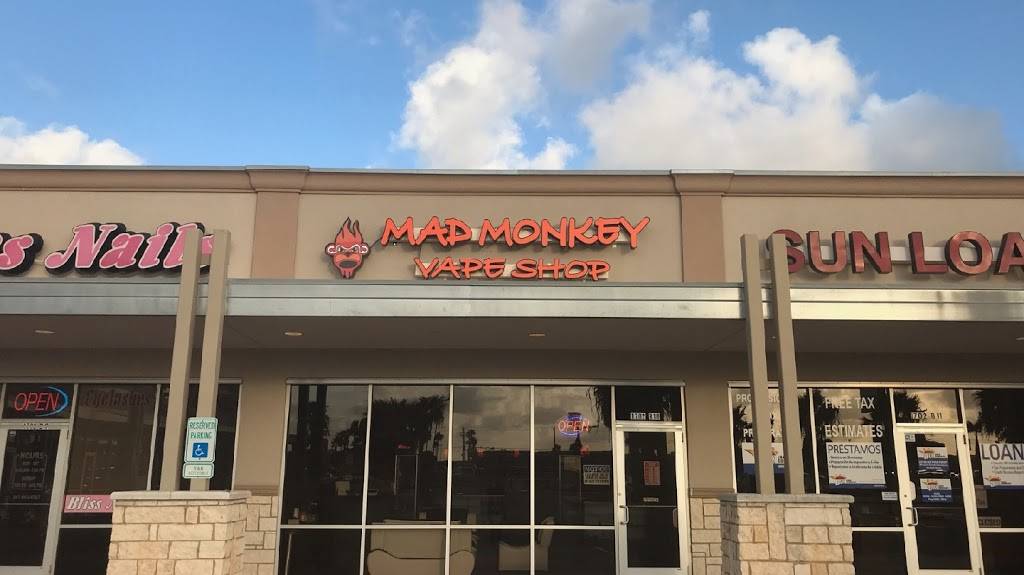 Mad Monkey Vape Shop | 1702 Hwy 181 N Suite B, 10, Portland, TX 78374, USA | Phone: (361) 977-2077