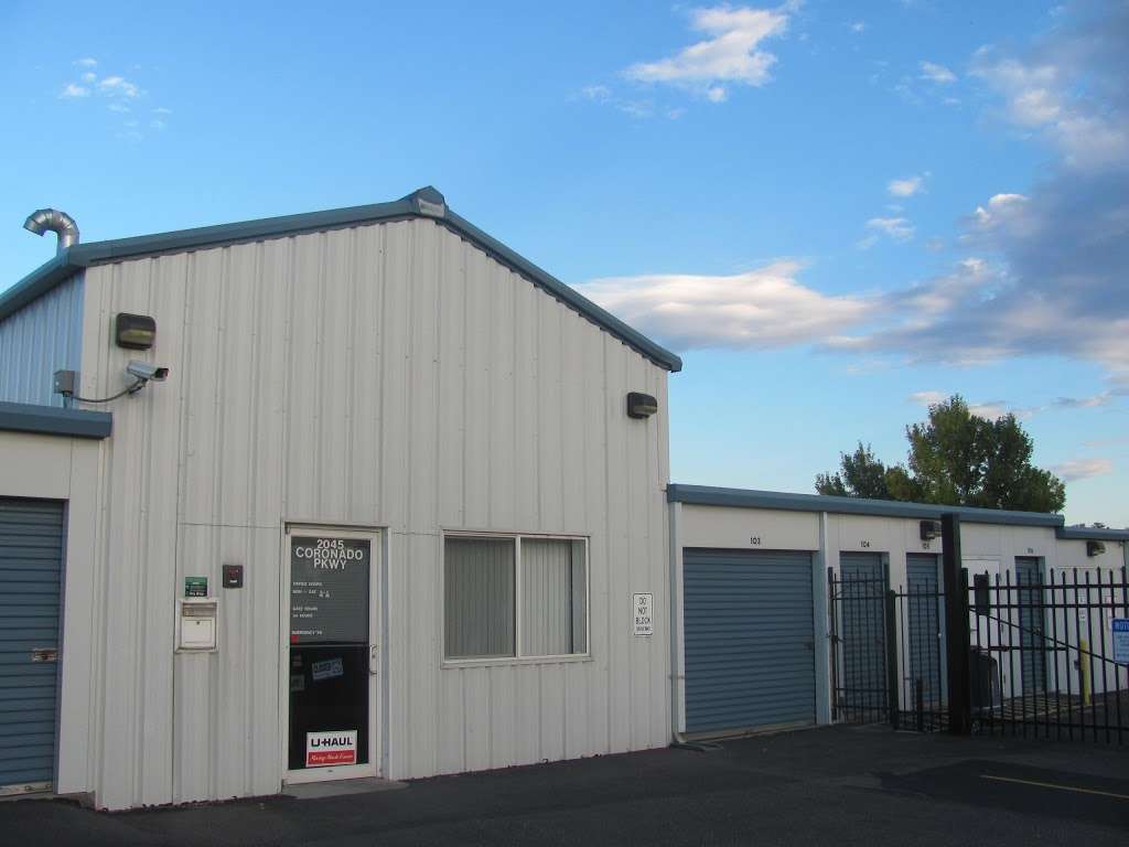 Coronado Self Storage - Thornton | 2045 Coronado Pkwy N, Thornton, CO 80229, USA | Phone: (303) 289-2044