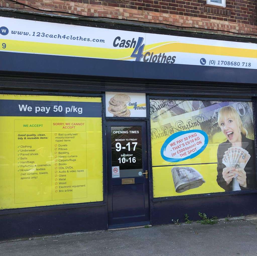 Cash4Clothes | 9 Montpelier Ave, Bexley DA5 3AP, UK | Phone: 01708 680718