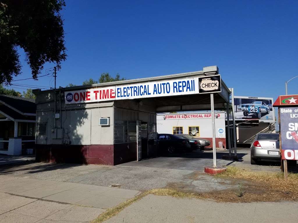 One Time Auto Elec Auto Repair | 1273 E Walnut St, Pasadena, CA 91106, USA | Phone: (626) 356-9698