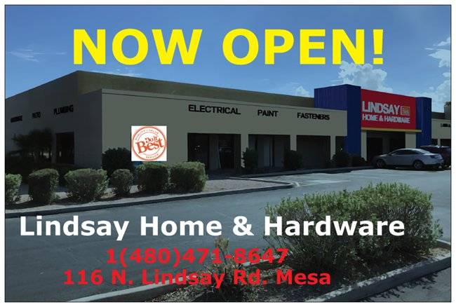 Lindsay Home & Hardware | 116 N Lindsay Rd, Mesa, AZ 85213, USA | Phone: (480) 471-8647