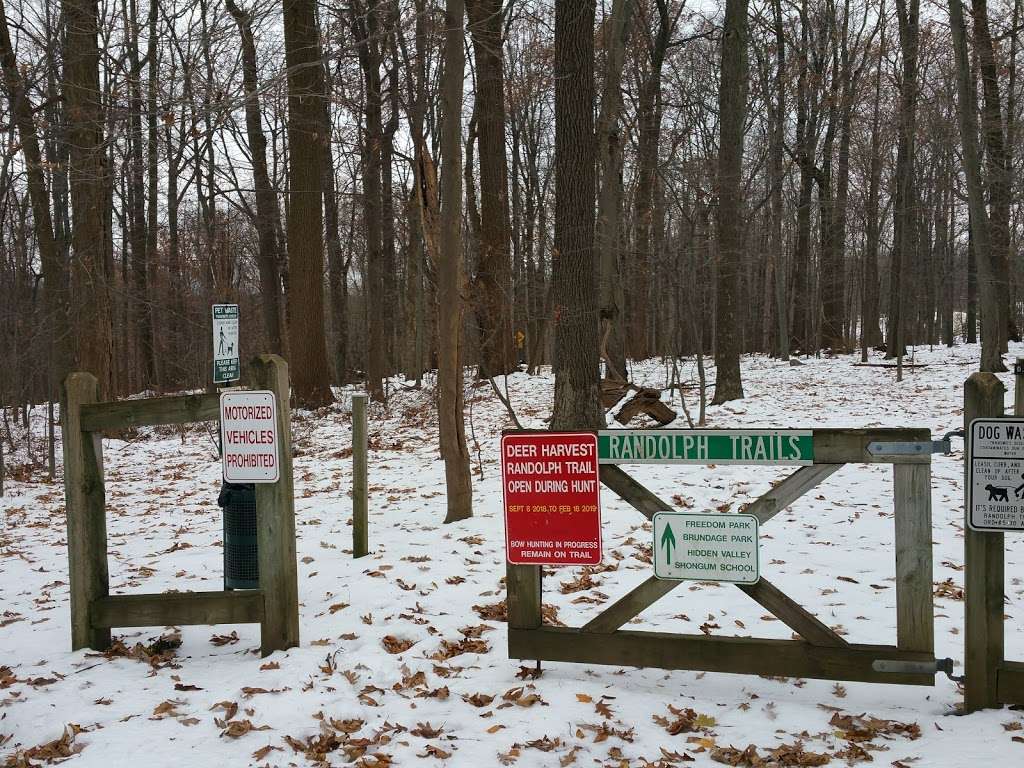 Randolph Trails Brundage Park Trailhead | 74-80 Carrell Rd, Randolph, NJ 07869