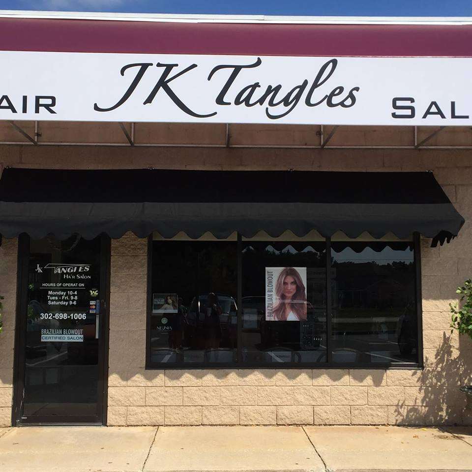 JK Tangles Hair Salon | 1151 E Lebanon Rd #E, Dover, DE 19901, USA | Phone: (302) 698-1006
