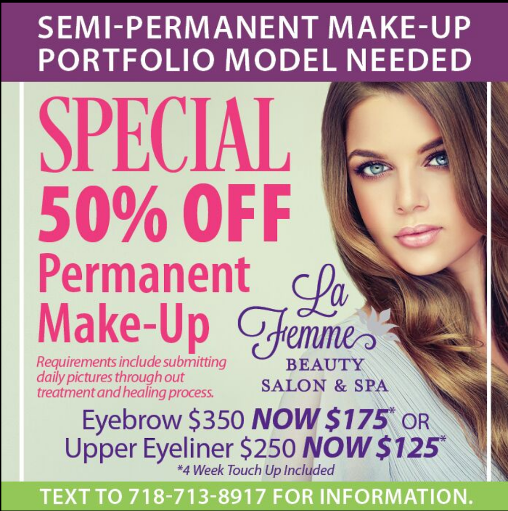 Lafemme Beauty Salon | 327 Kingston Ave, Brooklyn, NY 11213, USA | Phone: (718) 778-3800