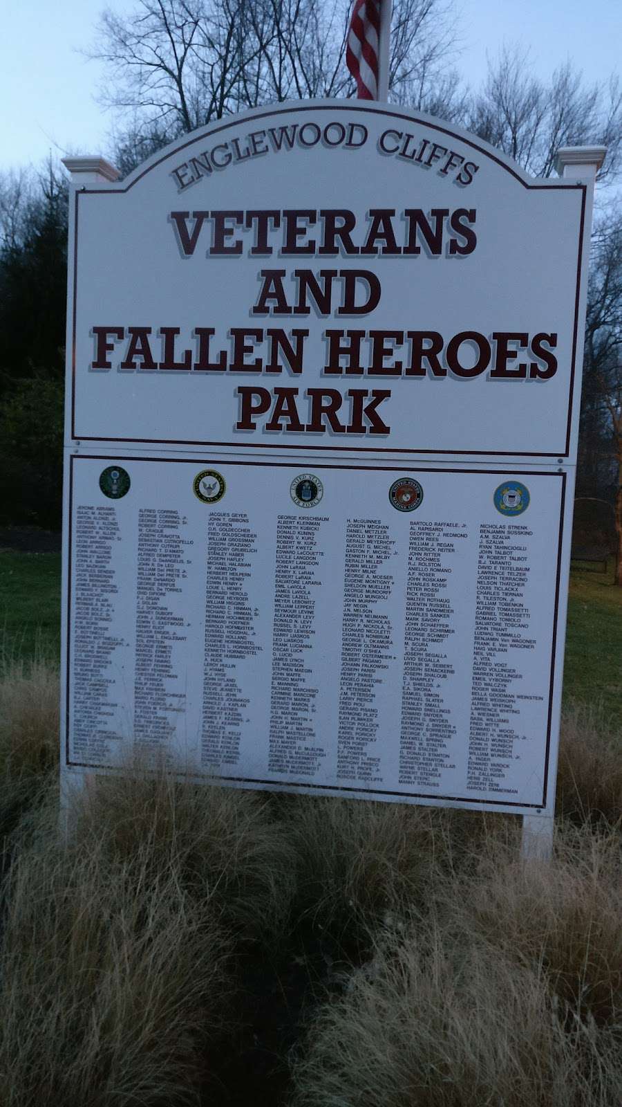 Veterans and Fallen Heroes Park | 62 W Bayview Ave, Englewood Cliffs, NJ 07632, USA